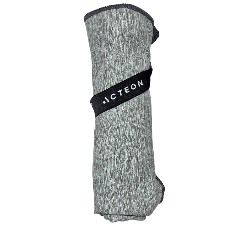 ACTEON Microfiber Towel Grey Quick Dry Gym Sport Travel Yoga Golf